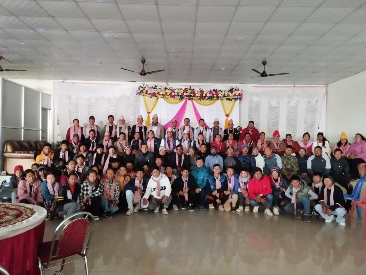 Students in outdoor activity